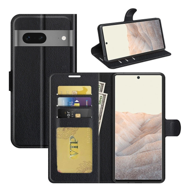 Étui portefeuille folio en cuir pour Google Pixel 8A Étui portefeuille folio en cuir pour Google Pixel 8A